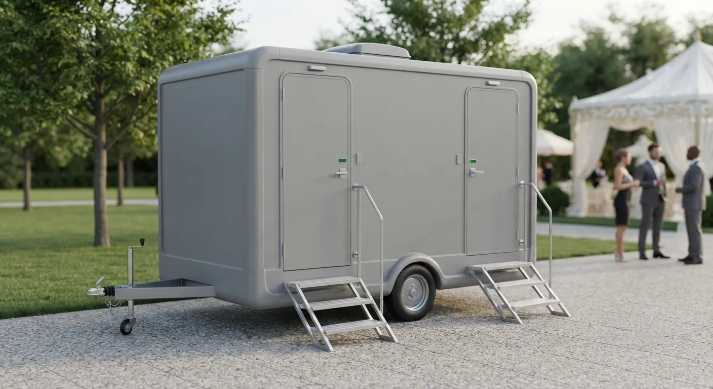 2 Stall Restroom Trailer in Germantown, MD