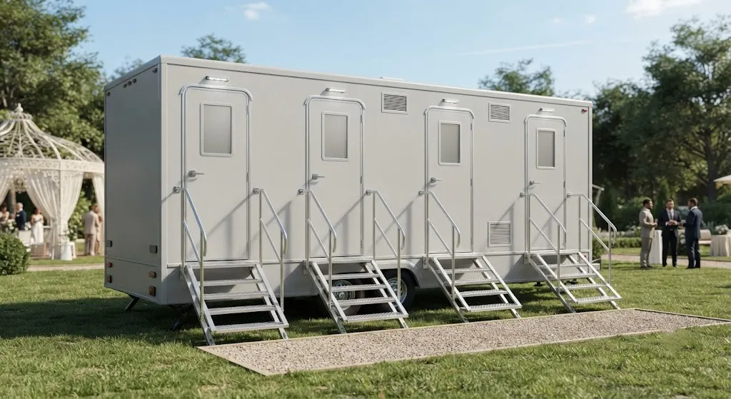 4 Stall Restroom Trailer in Germantown, MD