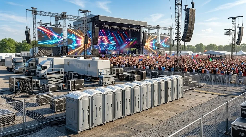 Concert Restroom Rental in Germantown, MD
